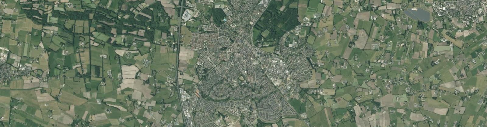 Luchtfoto van Wijk 54 Barneveld