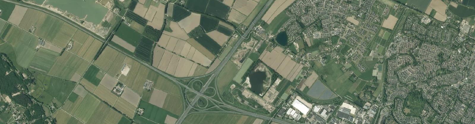 Luchtfoto van Ewijk