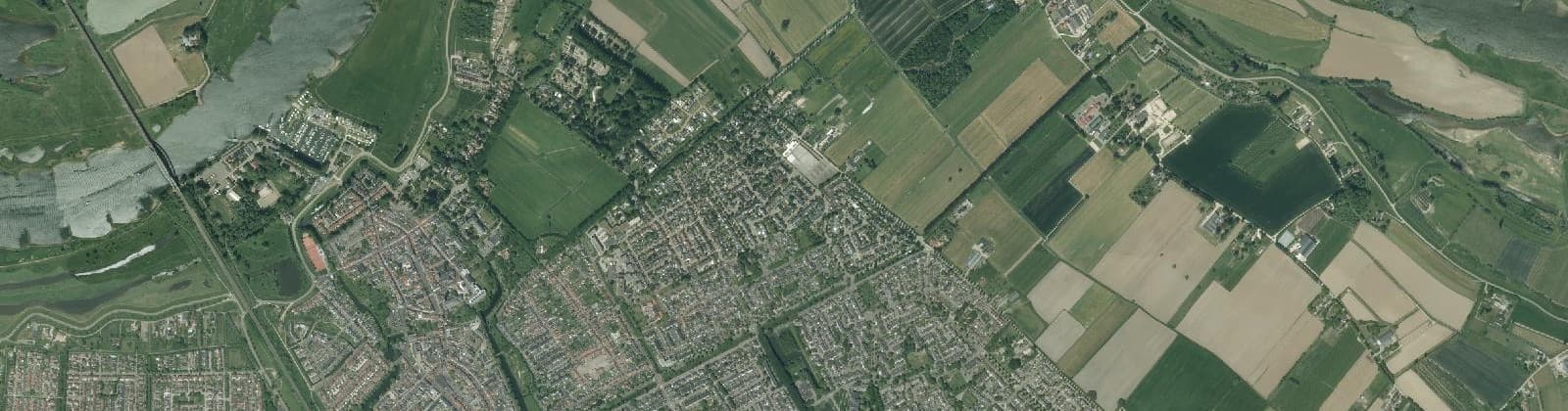 Luchtfoto van Culemborg Oost