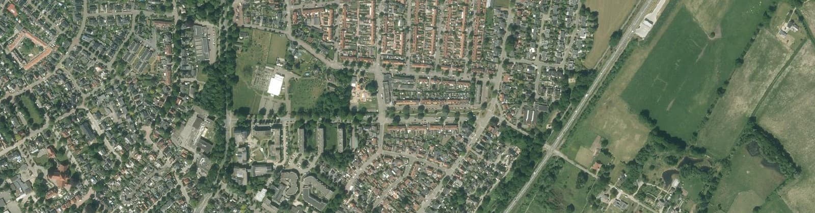 Luchtfoto van Schoneveld