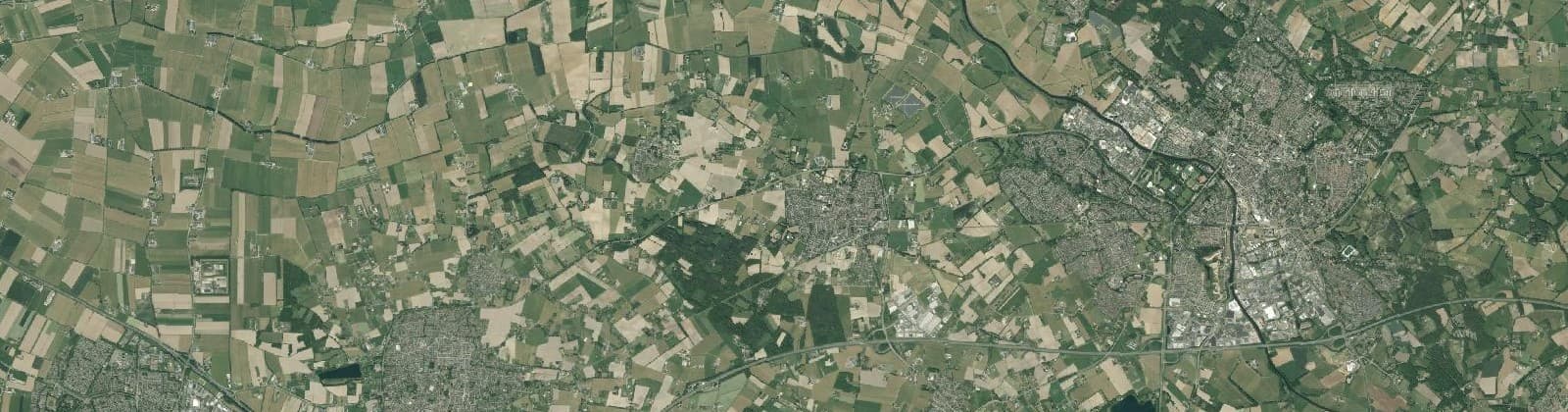 Luchtfoto van Wehl / Nieuw Wehl
