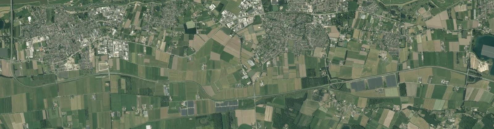 Luchtfoto van Puiflijk