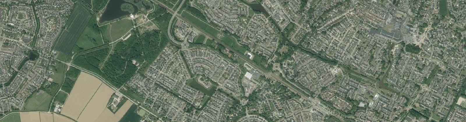Luchtfoto van Wijk 04 Duiven-Zuid