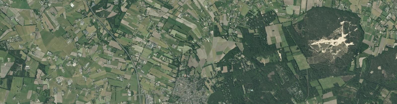 Luchtfoto van Lunteren