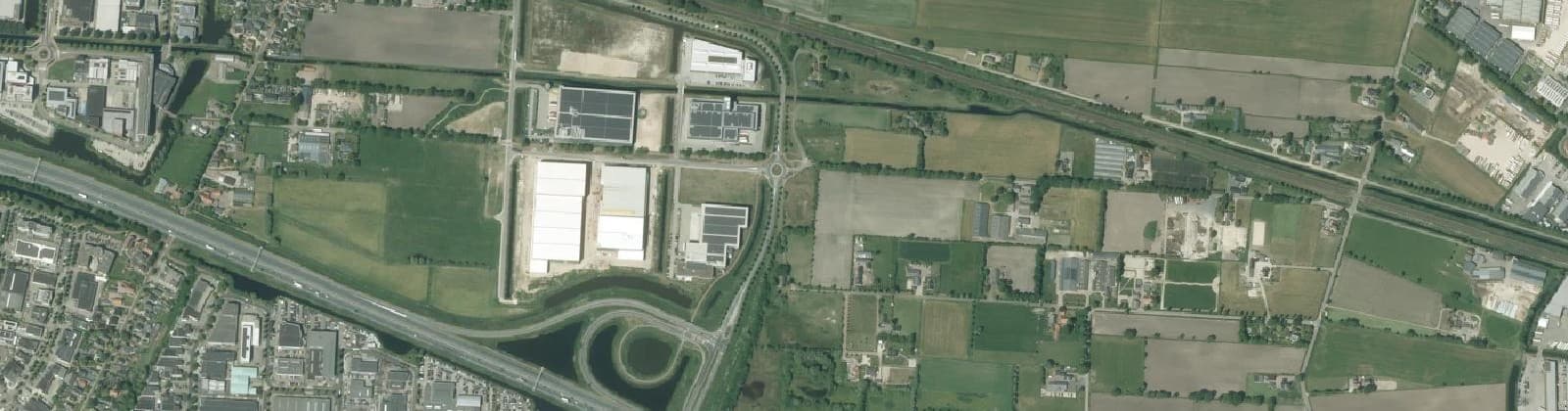 Luchtfoto van De Klomp