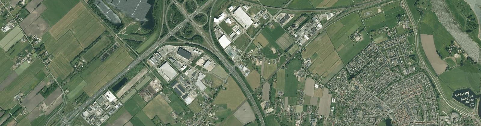 Luchtfoto van Wijk 01 Polder Hattem en Molecaten