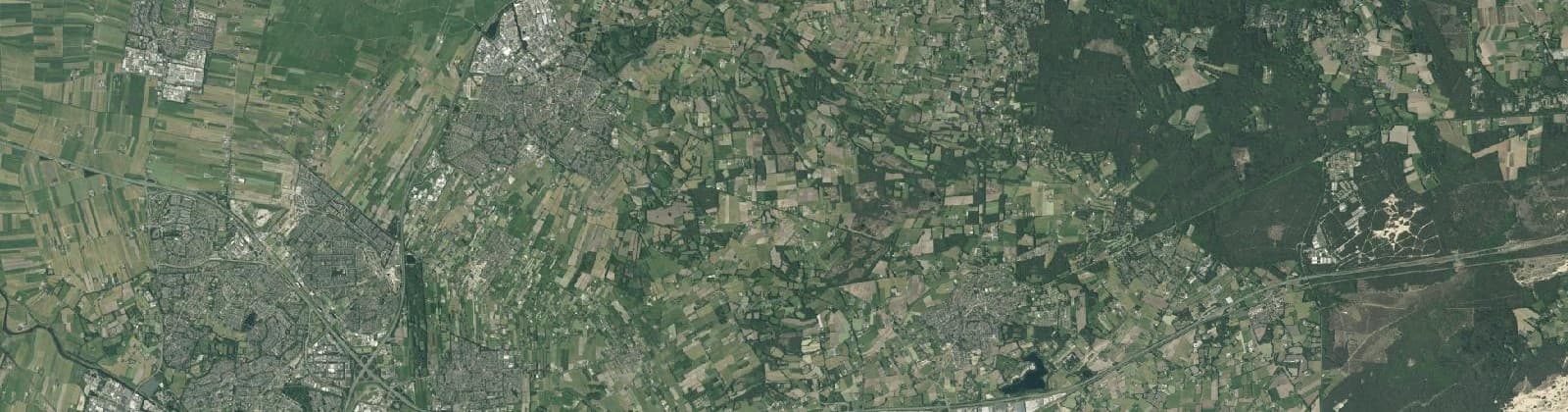 Luchtfoto van Appel, Driedorp, Kruishaar, Prinsenkamp