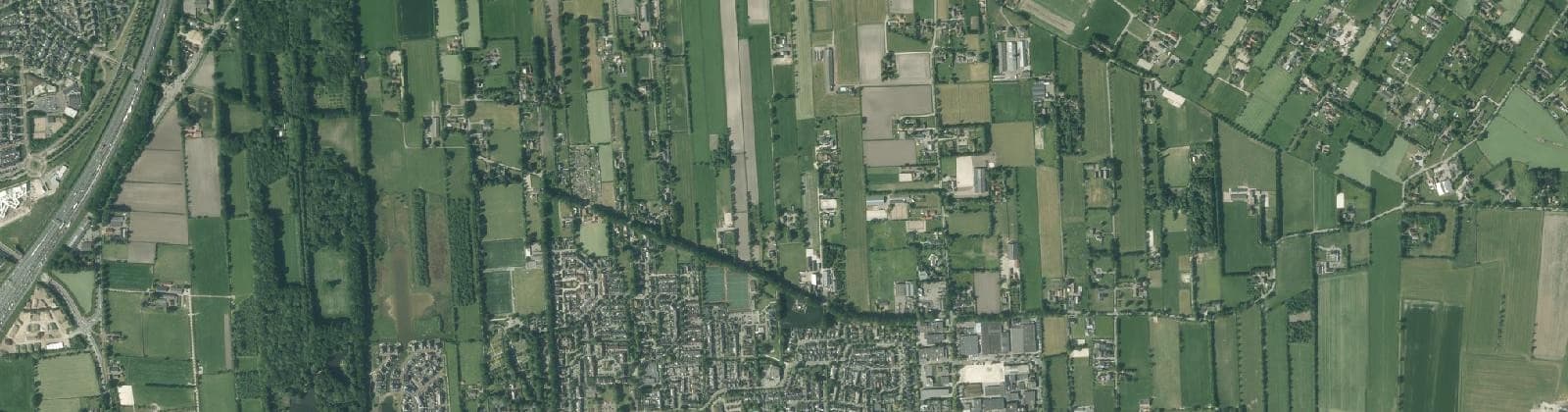 Luchtfoto van Hoevelaken