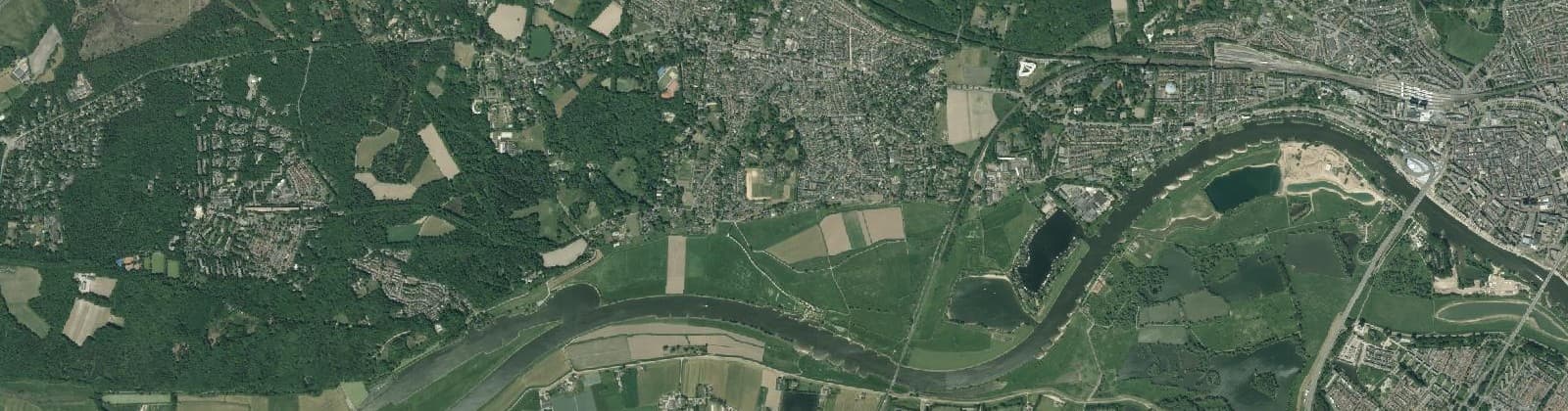 Luchtfoto van Oosterbeek Zuidoost