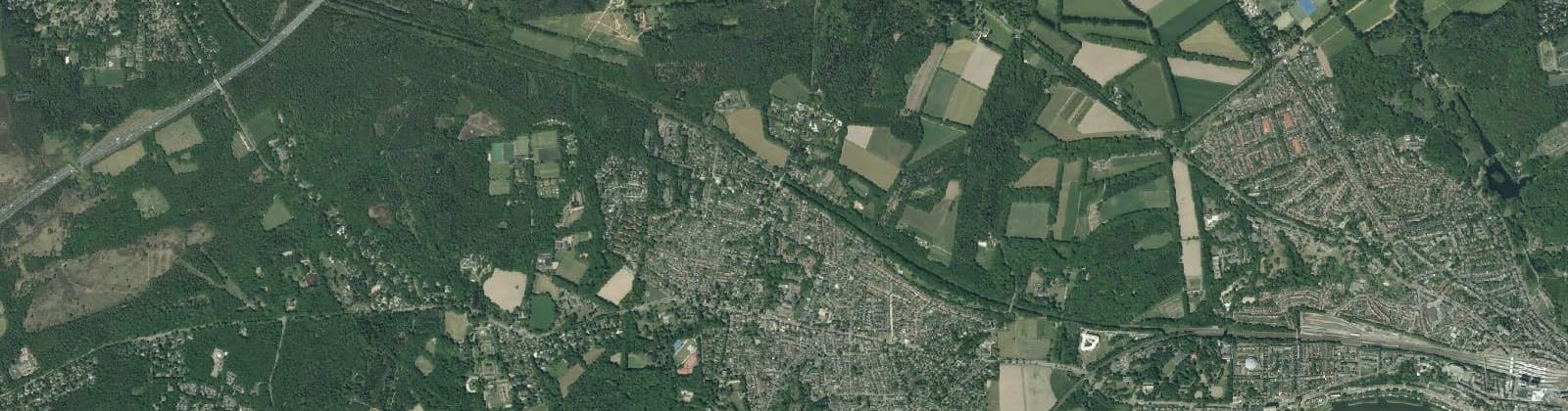 Luchtfoto van Oosterbeek Noordoost