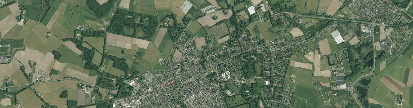 Luchtfoto van Twello