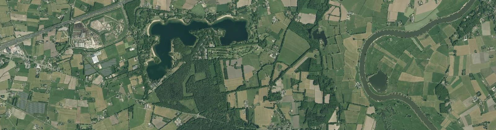 Luchtfoto van Bussloo