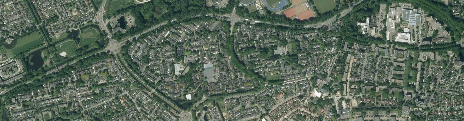 Luchtfoto van De Horsten