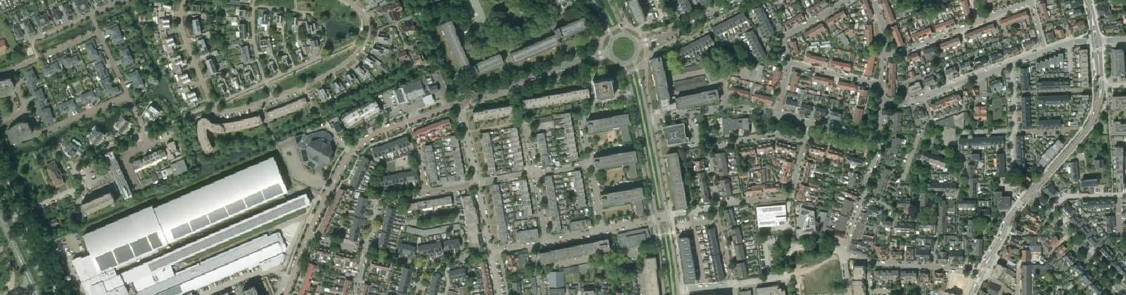 Luchtfoto van De Buurt