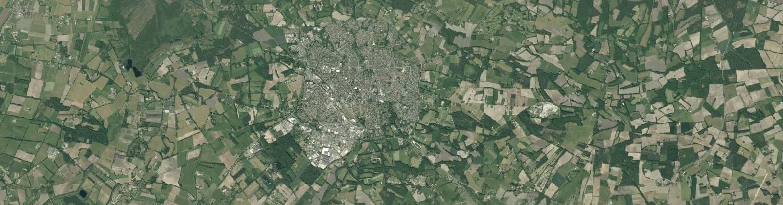 Luchtfoto van Wijk 01 Land