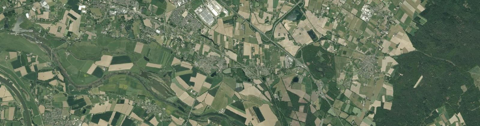 Luchtfoto van Babberich