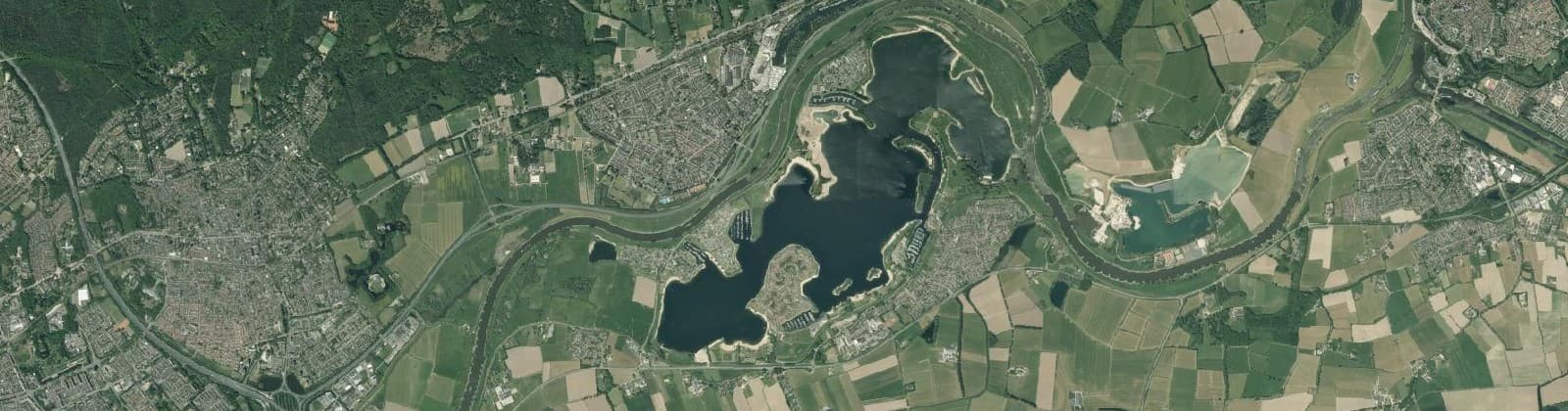 Luchtfoto van Giesbeek