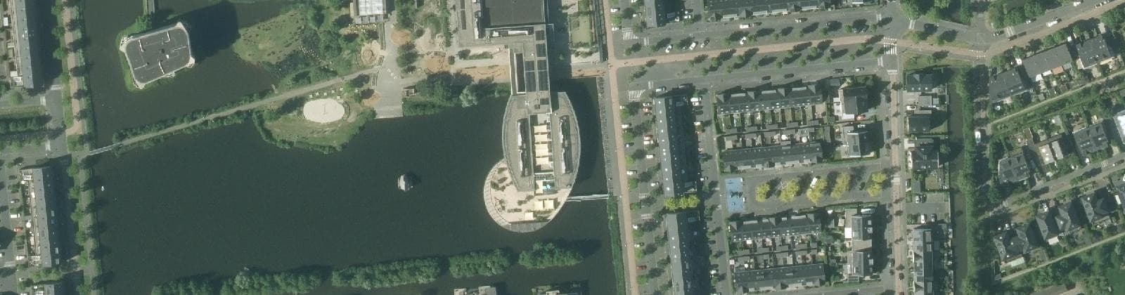 Luchtfoto van Vathorst-De Bron