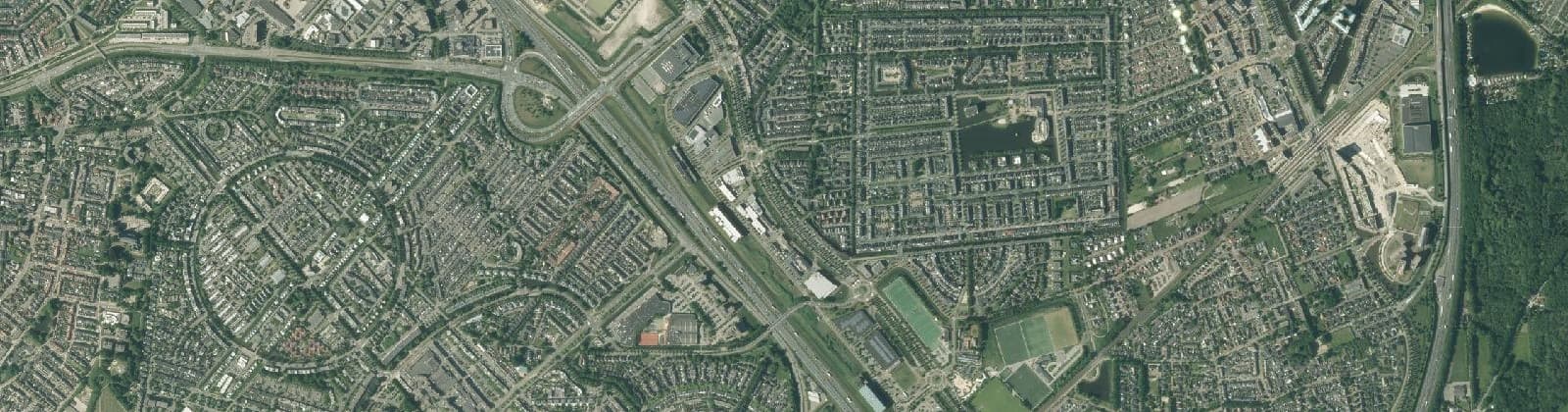 Luchtfoto van Bedrijventerrein Vathorst