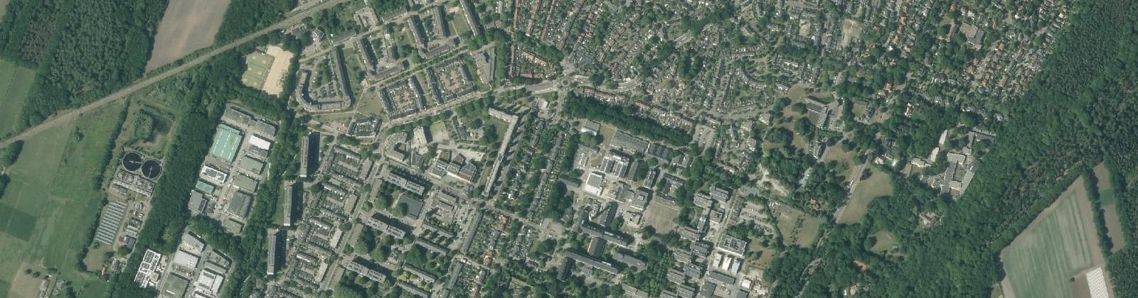 Luchtfoto van Bilthoven Zuid West