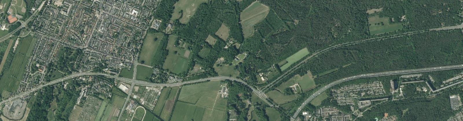 Luchtfoto van De Bilt Oost