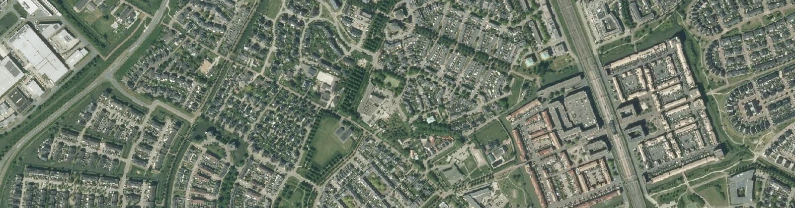Luchtfoto van Houten Zuid-West