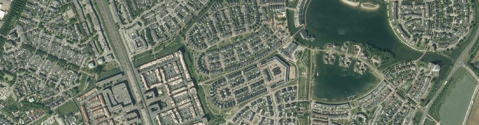 Luchtfoto van Houten Zuid-Oost