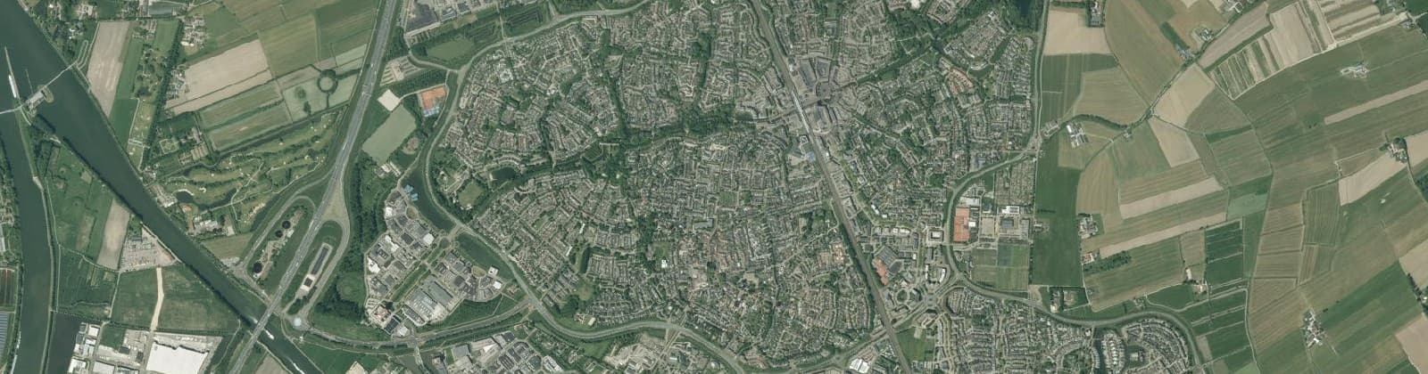 Luchtfoto van Houten Buitengebied