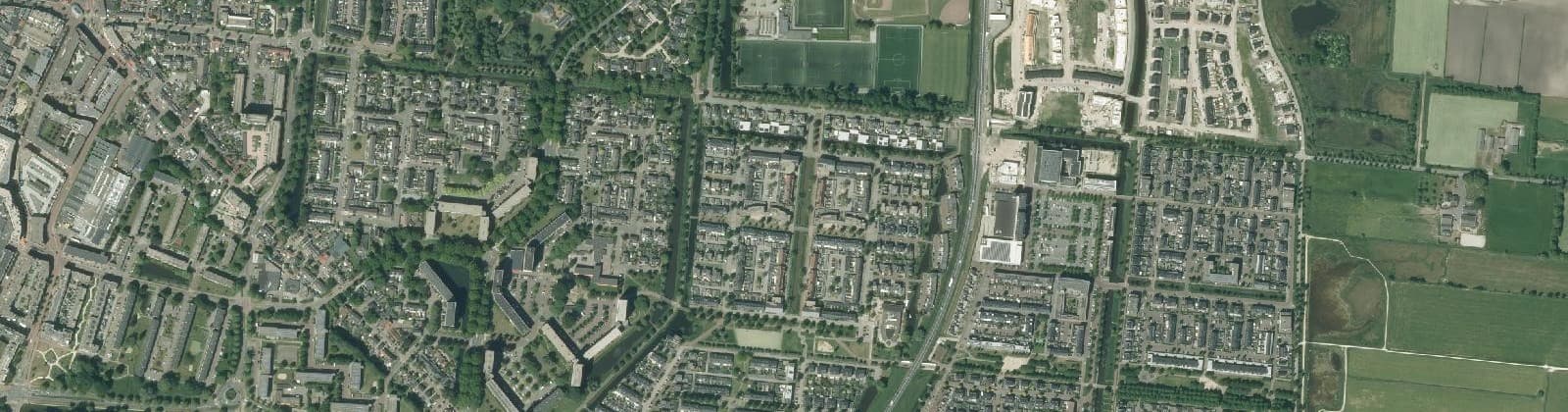 Luchtfoto van Noordoost