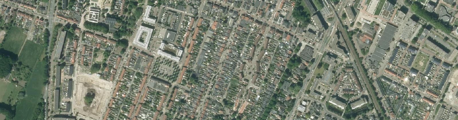 Luchtfoto van Zuidwest