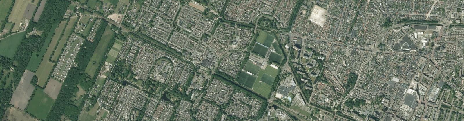 Luchtfoto van West
