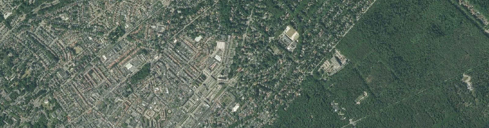 Luchtfoto van Zeist Centrum