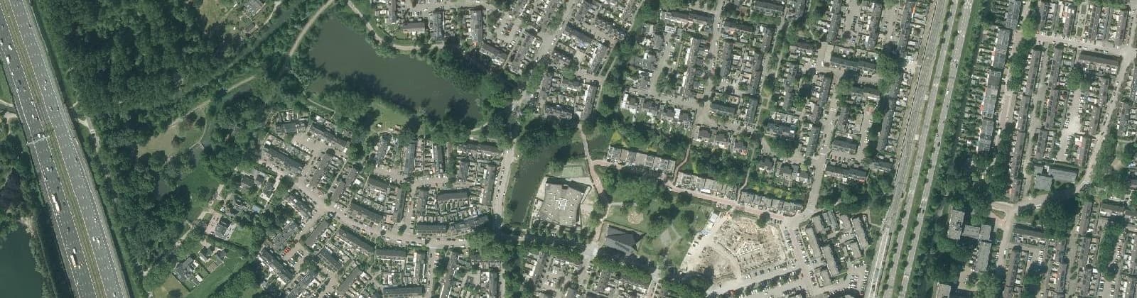 Luchtfoto van Hoogzandveld