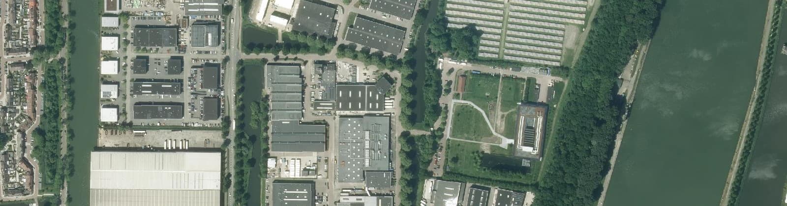 Luchtfoto van De Wiers
