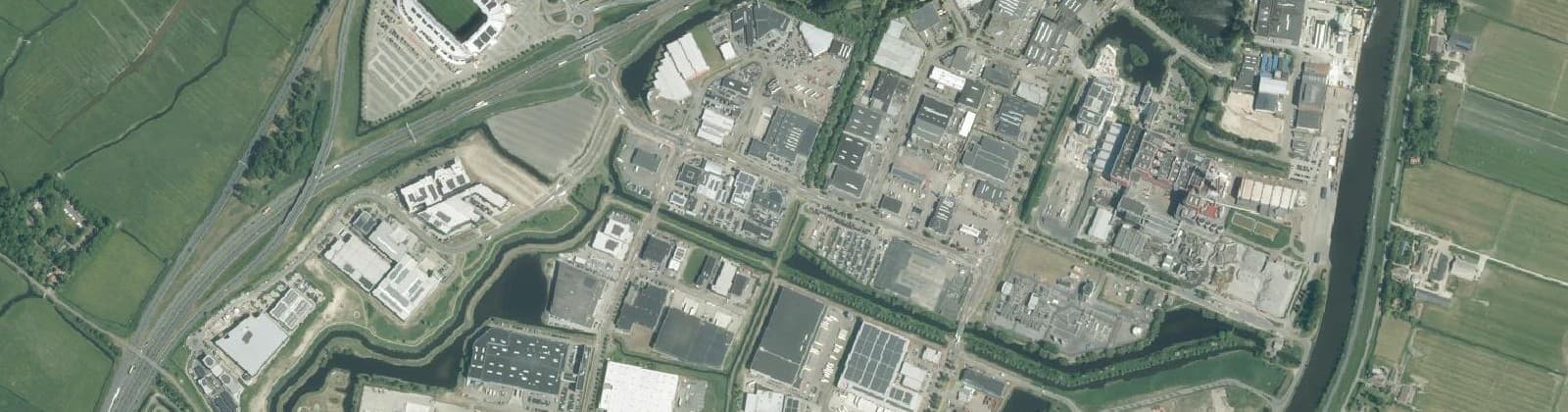 Luchtfoto van Overdie