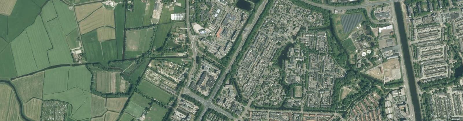 Luchtfoto van West