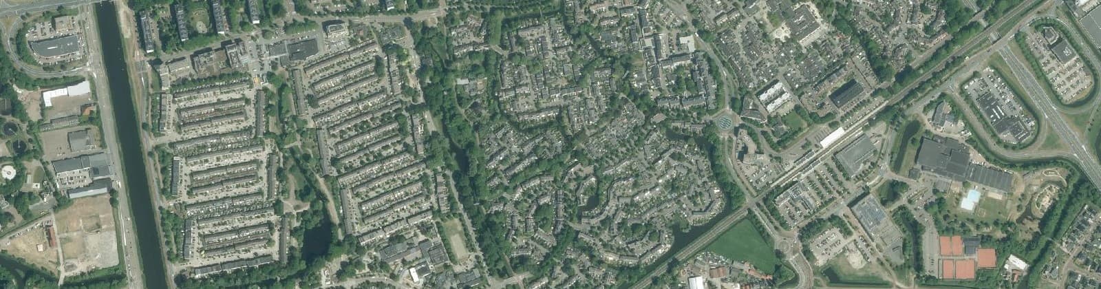 Luchtfoto van Huiswaard