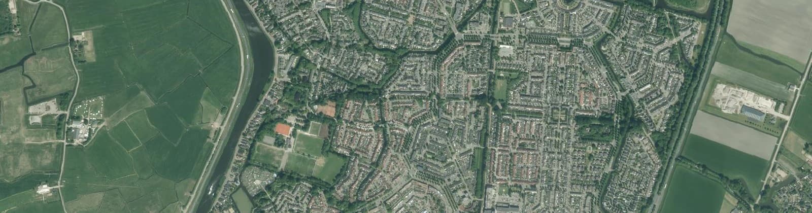 Luchtfoto van Daalmeer/Koedijk