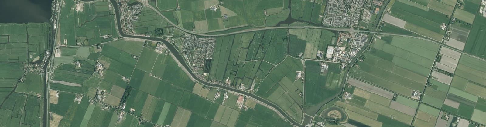 Luchtfoto van Graft-De Rijp