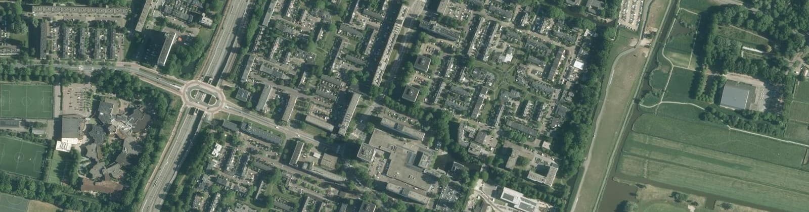 Luchtfoto van Groenelaan