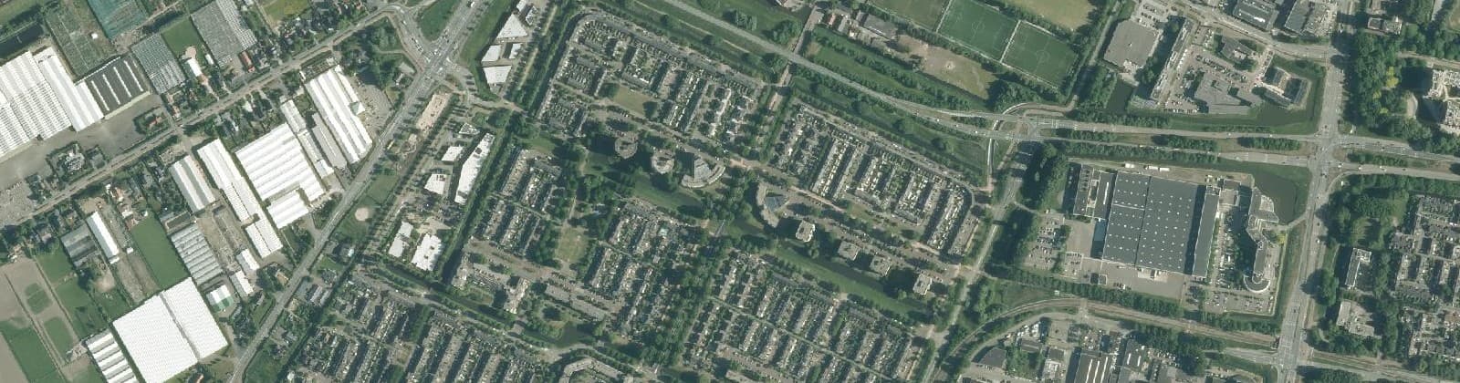 Luchtfoto van Bovenkerk - Westwijk Noord