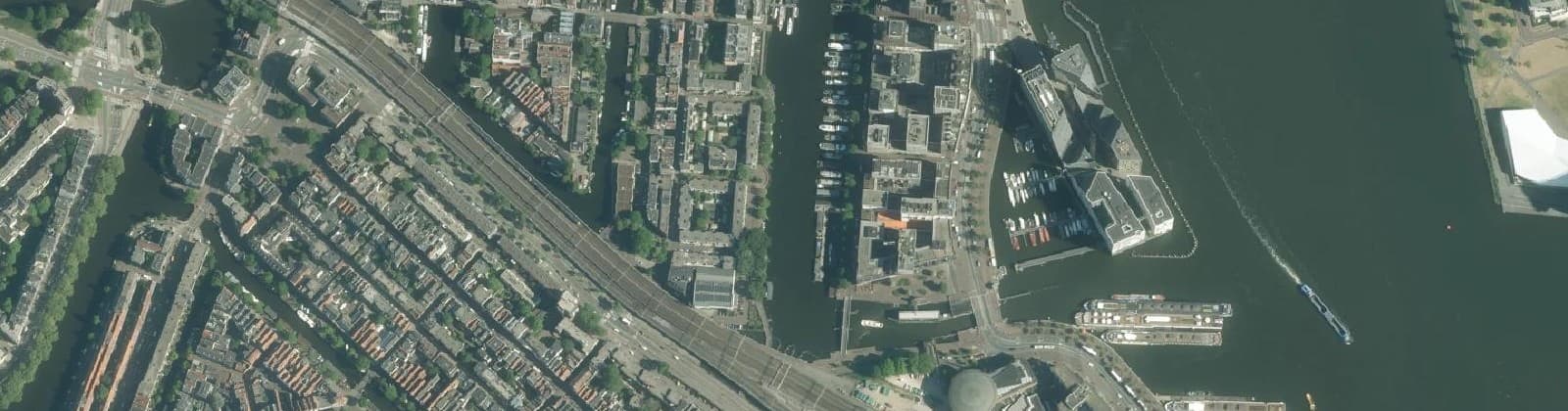 Luchtfoto van Haarlemmerbuurt