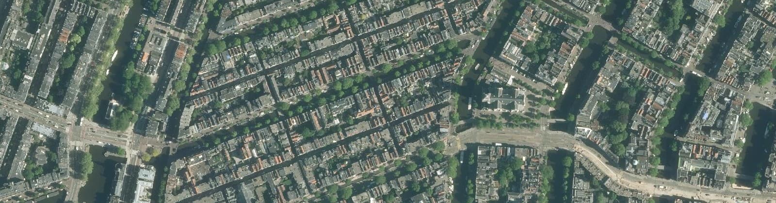 Luchtfoto van Jordaan