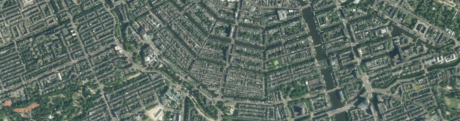 Luchtfoto van De Weteringschans