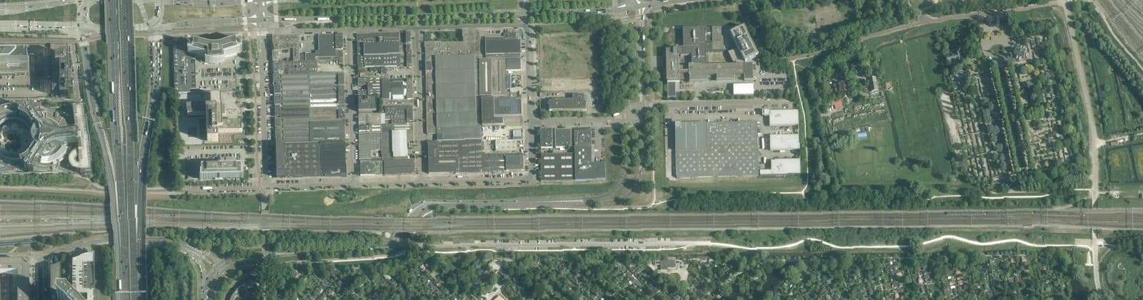 Luchtfoto van Sloterdijk-West