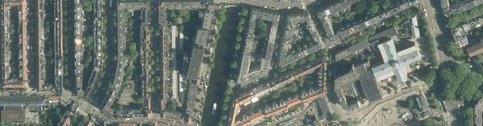 Luchtfoto van Schinkelbuurt
