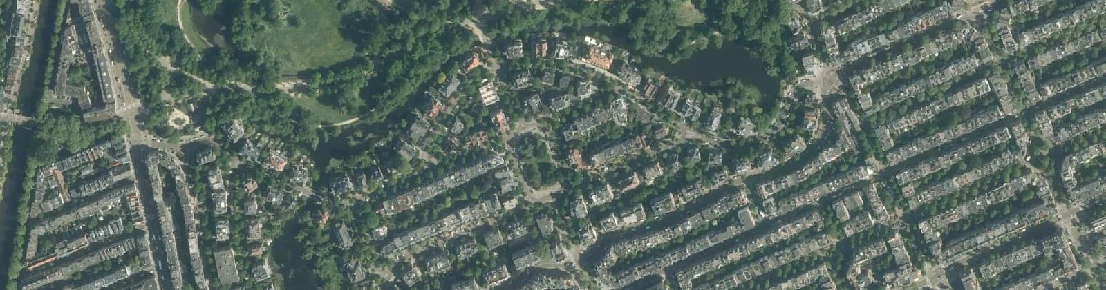 Luchtfoto van Willemspark