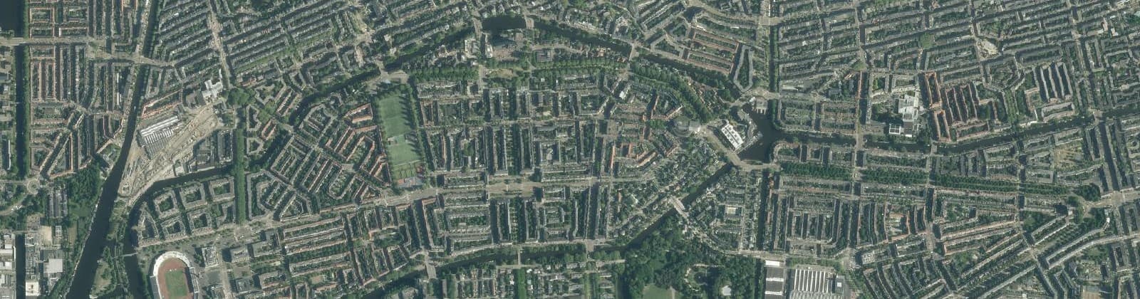 Luchtfoto van Apollobuurt