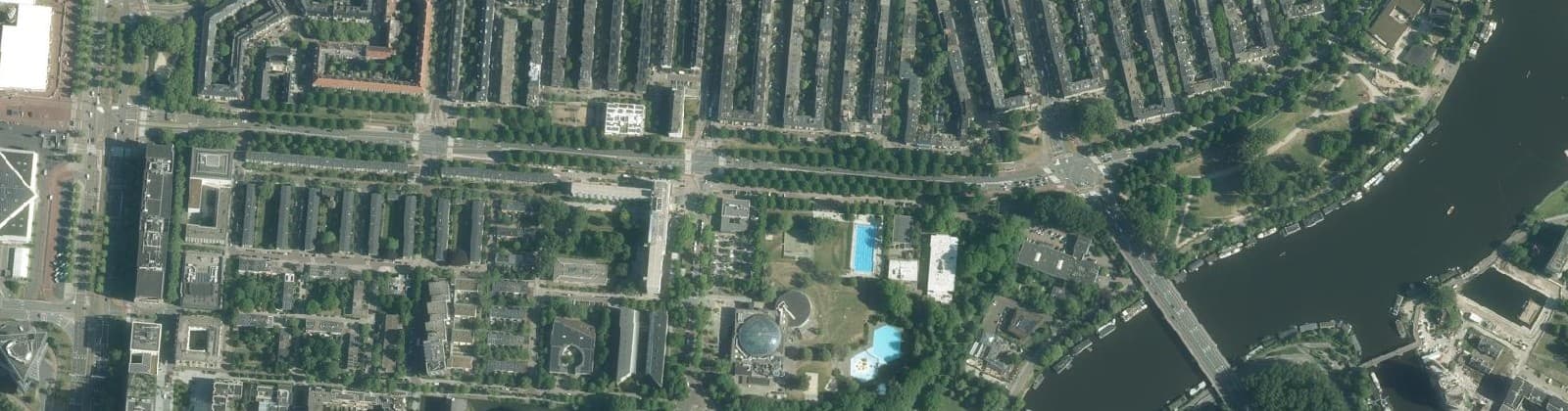 Luchtfoto van Rijnbuurt