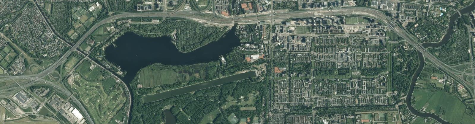 Luchtfoto van Buitenveldert-West